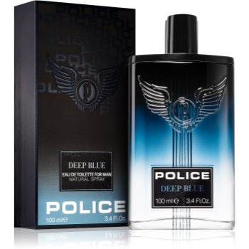 Police Deep Blue Eau de Toilette pentru bărbați - imagine 3